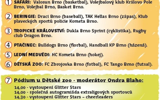 Program neděle