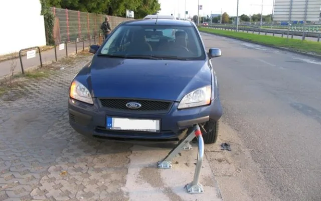Havarovaný ford, foto: Policie ČR