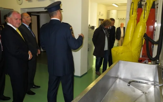 Nová hasičská stanice v Líšni, foto: HZS JMK