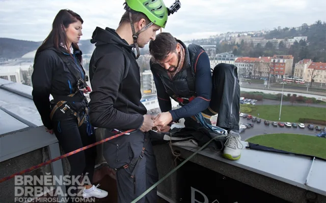 První krok bývá nejtěžší, foto: Brněnská Drbna