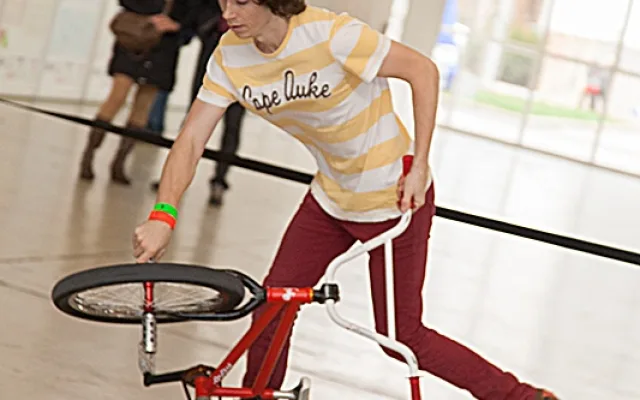 BMX Freestyle, festival IN-JOY, foto: Brněnská Drbna