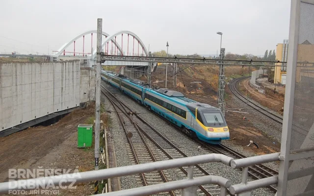 Pendolino na brněnském Hlavním nádraží, foto: Brněnská Drbna, Jiří Prýgl
