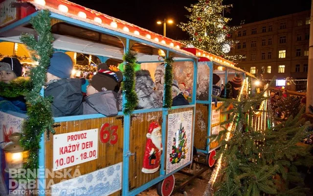 Vánoční expres sveze i letos tisíce dětí, foto: Brněnská Drbna