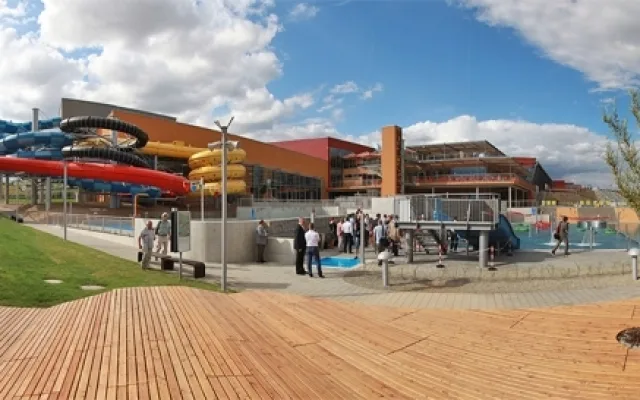 Aqualand Moravia přivítal první návštěvníky v srpnu, foto: Brněnská Drbna, Miroslav Toman