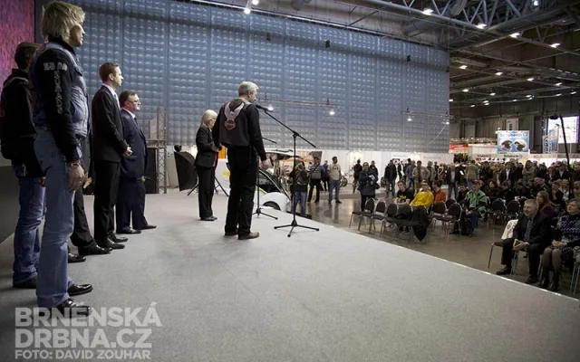 Zahájení výstavy Motosalon 2014, foto: Brněnská Drbna, Miroslav Toman