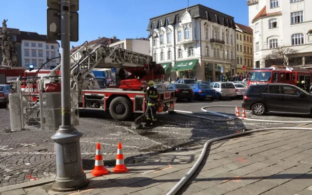 Hasiči likvidovali požár hotelu Grandezza, foto: hasiči JMK