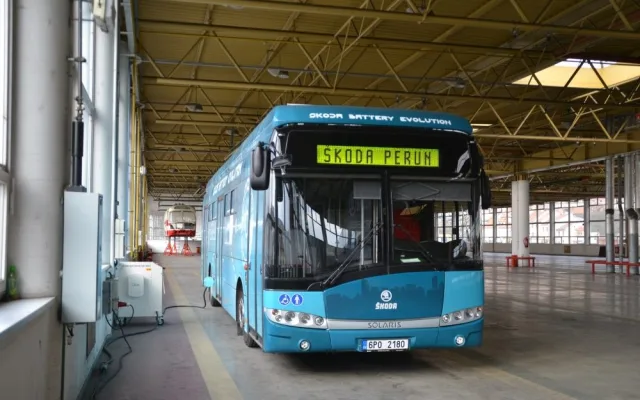 Elektrobus Škoda Perun, foto: Jiří Černý