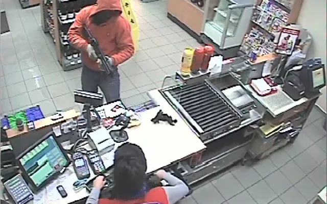 Lupič při přepadení použil samopal, foto: Policie ČR