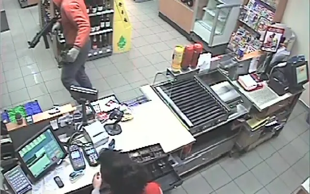 Lupič při přepadení použil samopal, foto: Policie ČR