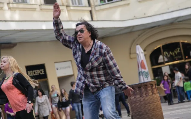 Richard Genzer roztančil Prahu, foto: Jirka Brna