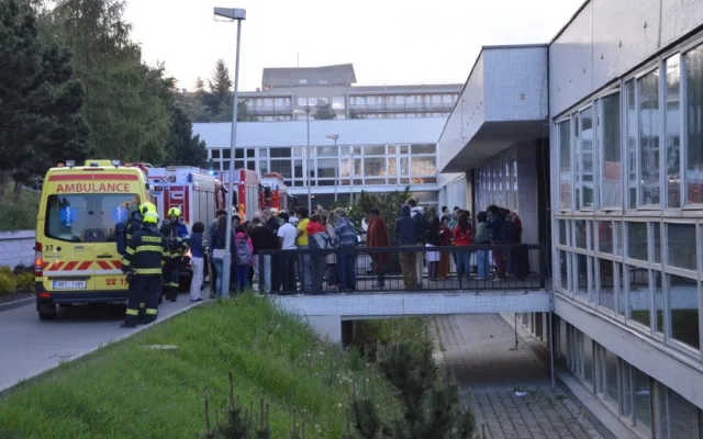 Hasiči likvidovali požár ve Vinařské ulici, foto: hasiči JMK