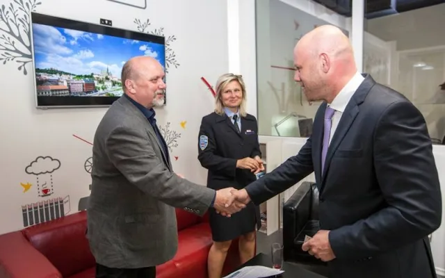 Otevření nového infocentra na Zelném trhu, foto: Facebook