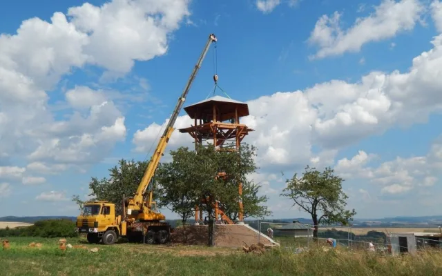 Nová rozhledna u Žernovníku, foto: Obec Žernovník