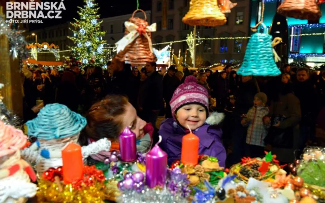 Rozsvícení jedle odstartovalo Brněnské Vánoce, FOTO:  Jiří Prýgl, Brněnská Drbna