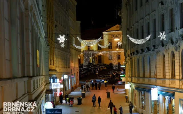 Rozsvícení jedle odstartovalo Brněnské Vánoce, FOTO:  Jiří Prýgl, Brněnská Drbna