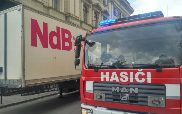 V Mahenově divadle hořely kulisy