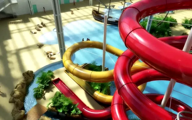 VIzualizace Aquaparku Brno