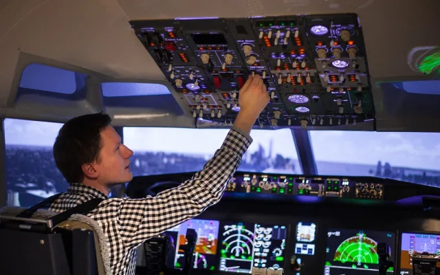 Kokpit Boeingu 737 MAX