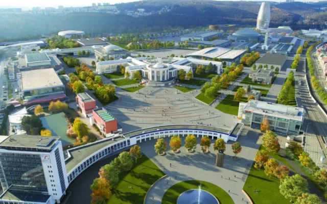 Vítězný návrh 2. ceny, autoři Milan Rak a Pavel Rada