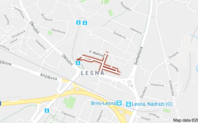 Halasovo náměstí v Brně