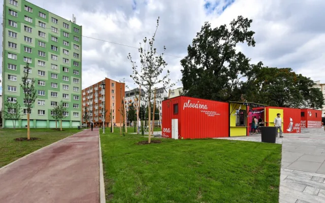 Nový park na Mendláku
