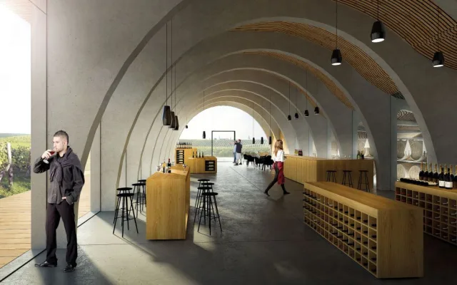Nové centrum Vinařství Lahofer