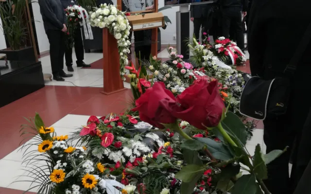 Poslední rozloučení s Jiřím Pechou