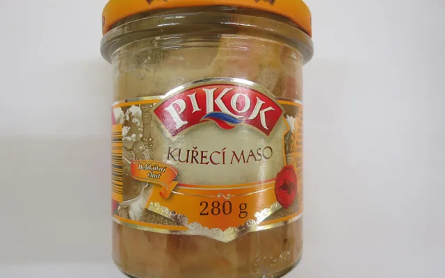 Maso, u kterého inspektoři nalezli menší podíl masa