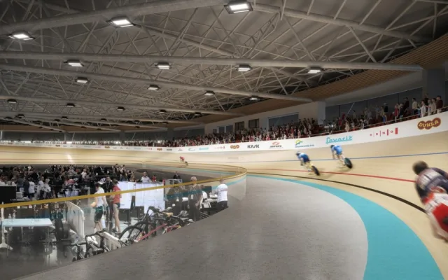 Vizualizace nového velodromu