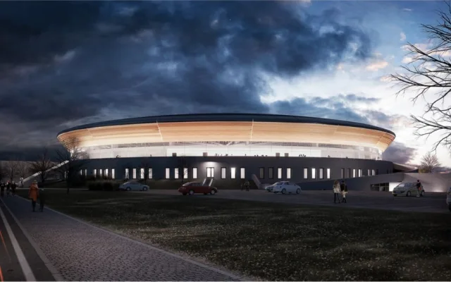 Vizualizace nového velodromu