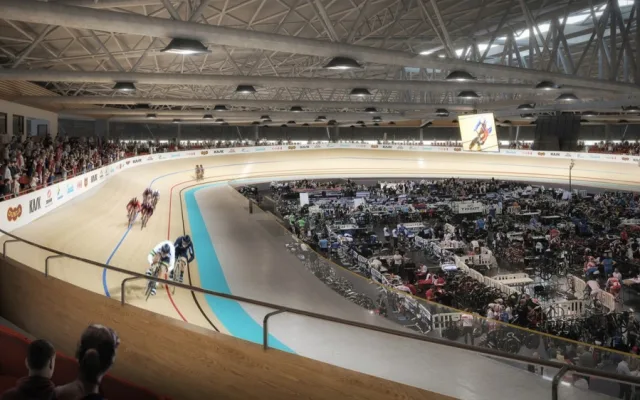 Vizualizace nového velodromu