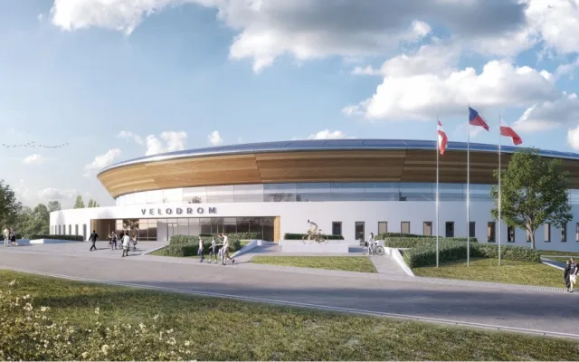 Vizualizace nového velodromu