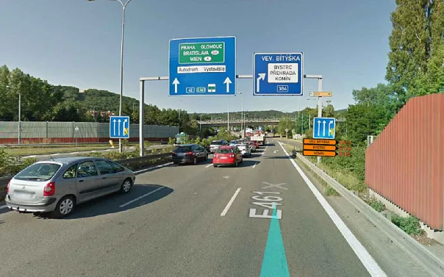Plán dopravního značení po uzavírce