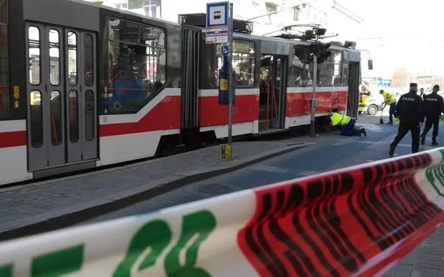 Následky nehody šaliny a trolejbusu na Křenové ulici, Martin Šeda