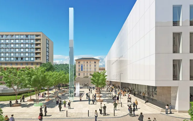 Janáčkovo kulturní centrum podle návrhu ateliéru M1