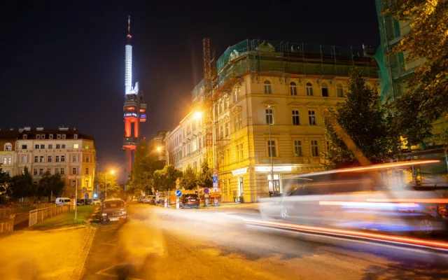 Nasvícení památek v rámci společných oslav Díky, že můžem