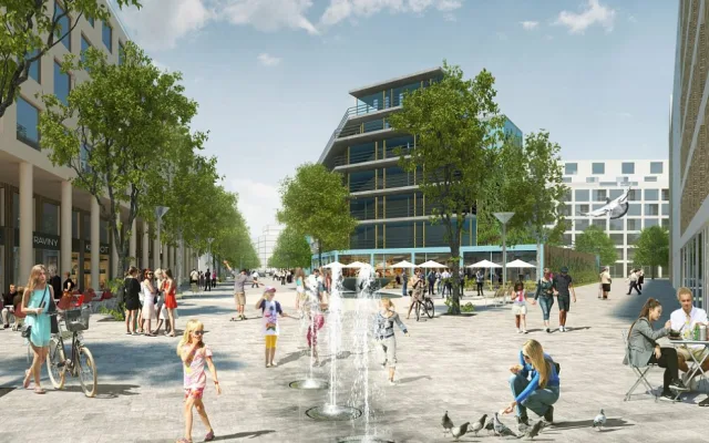 FOTO: Na zelené louce vznikne nová čtvrť. Developer chce v Jižním centru začít stavět první domy