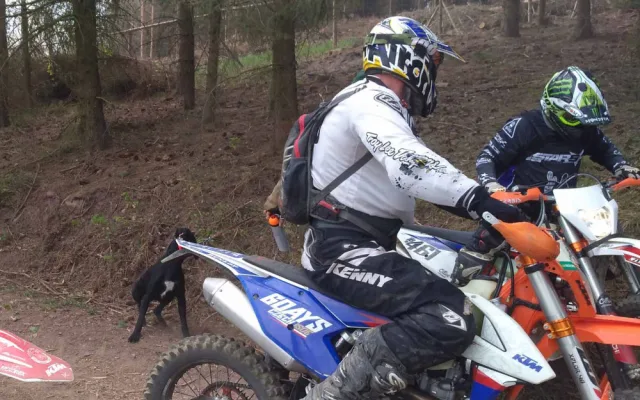 FOTO: Policie pátrá po agresivním gangu motorkářů, kteří napadl skupinu lesních dělníků