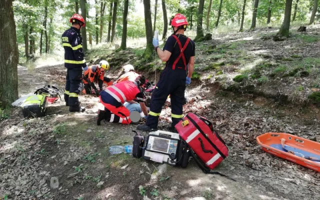 Záchranáři spolu s hasiči zachránili v pondělí díky spolupráci hned tři životy