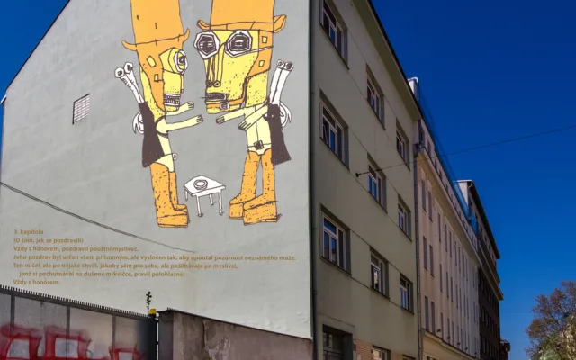 Další plánované malby na brněnských domech v rámci projektu Městská galerie