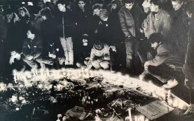 FOTOGALERIE: Nikdo nevěděl, jak to bude dál, říká účastník a autor fotek z listopadu 1989