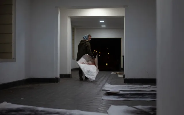 Na rohu Údolní a Úvozu vznikla Galerie průchod. Neexistující výstavní prostor pro nikoho i pro všechny