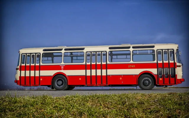 Do Brna se vrátila retro Karosa