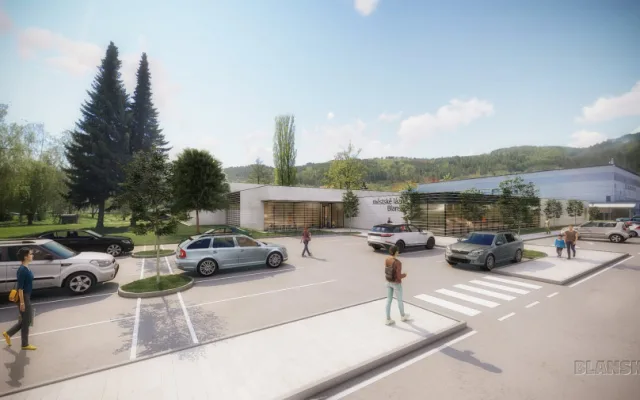V Blansku si postaví nové lázně, budova stávajících půjde k zemi