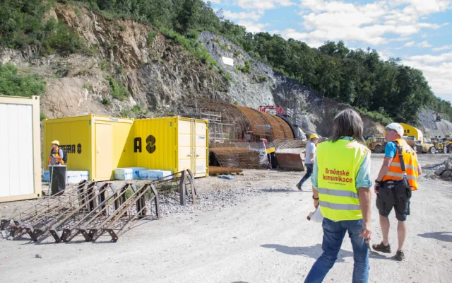 Proraženo. Brno má svůj tunel pro šaliny