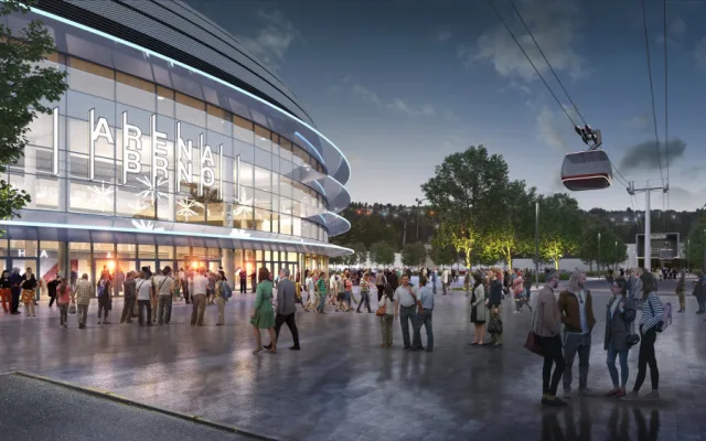 Brno má na papíře hotovou novou arénu, představilo finální vizualizace