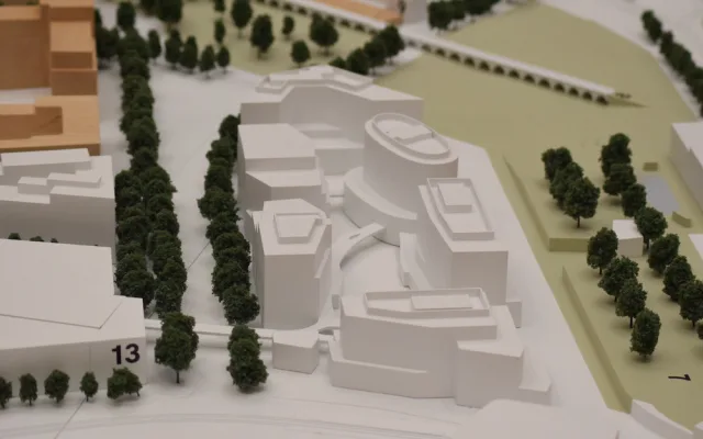 Brno přivezlo od obchoďáku 3D model vysněného vlakového nádraží