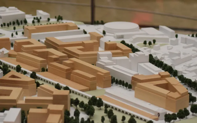 Brno přivezlo od obchoďáku 3D model vysněného vlakového nádraží
