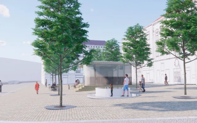 Znojmo chce na historické náměstí stromy, kašnu i stánek s občerstvením