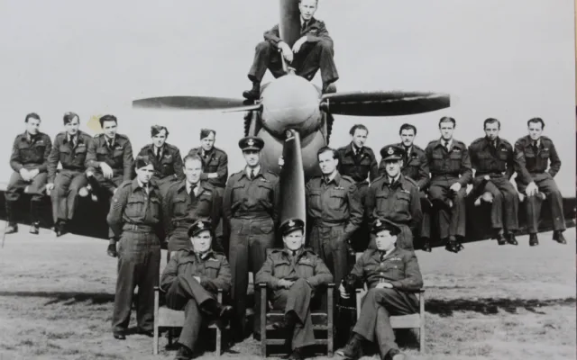 Poslední československý pilot RAF Emil Boček slaví devětadevadesáté narozeniny